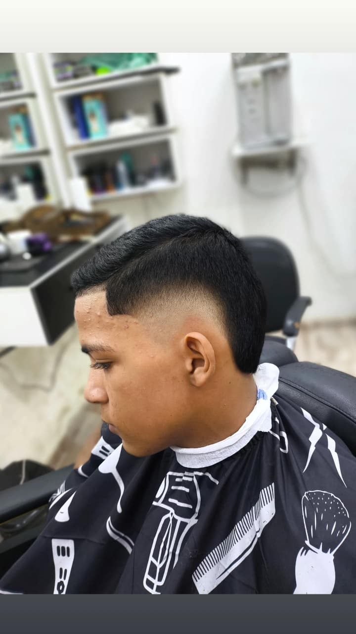 Corte social com degradê